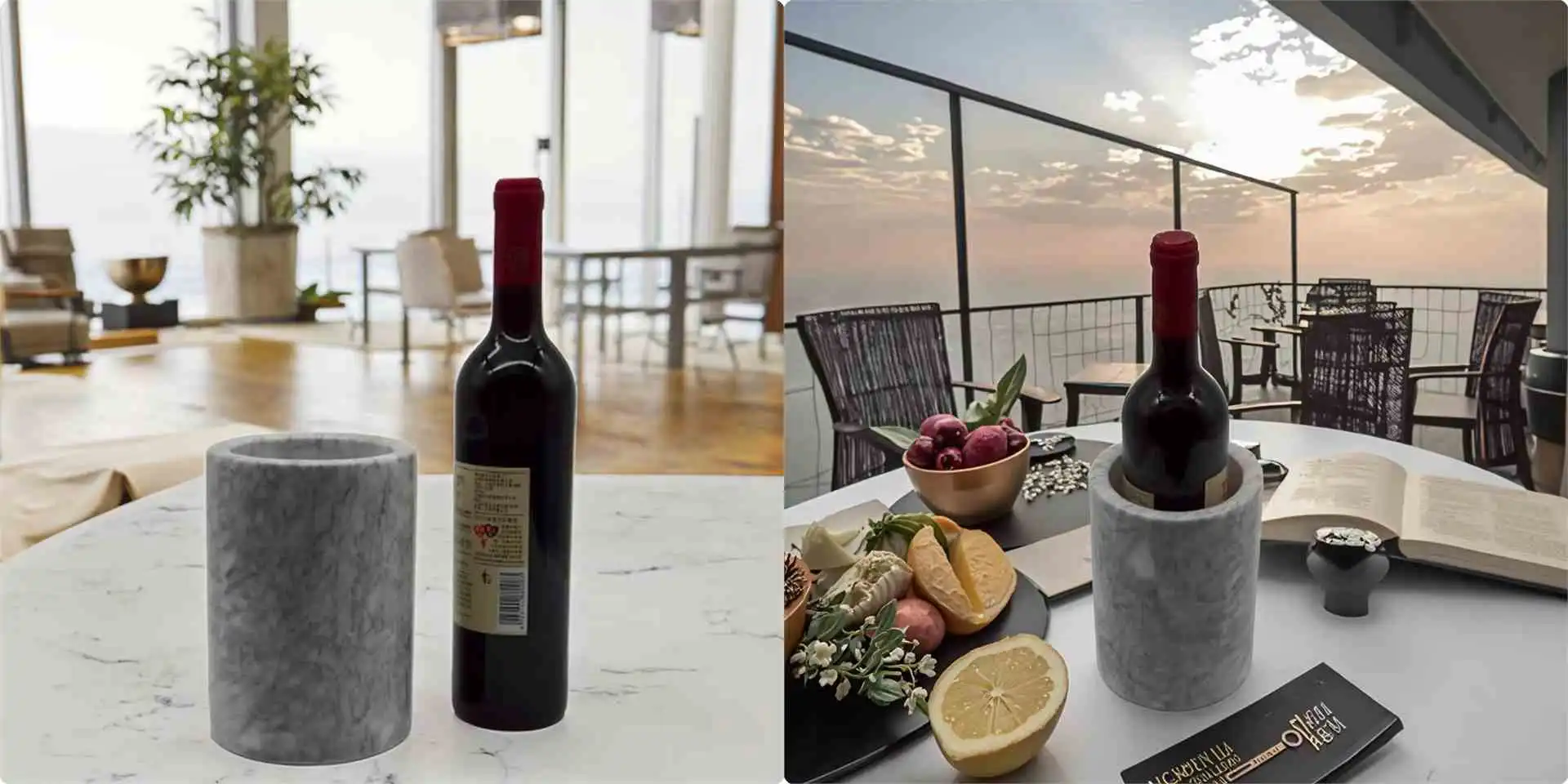 How Does a Marble Wine Cooler Maintain Optimal Temperature?