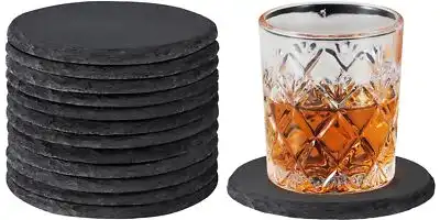 Are Natural Stone Coasters Scratch-Resistant for Glass Tables?