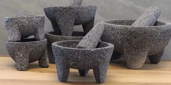 Are Volcanic Stone Mortar and Pestle Sets Naturally Non-Stick?