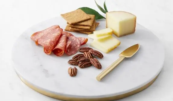 Can White Marble Cheese Boards Double as Cutting Boards Safely?