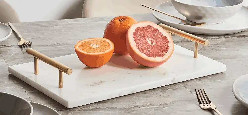 Why Choose a White Marble Serving Tray for Minimalist Decor?