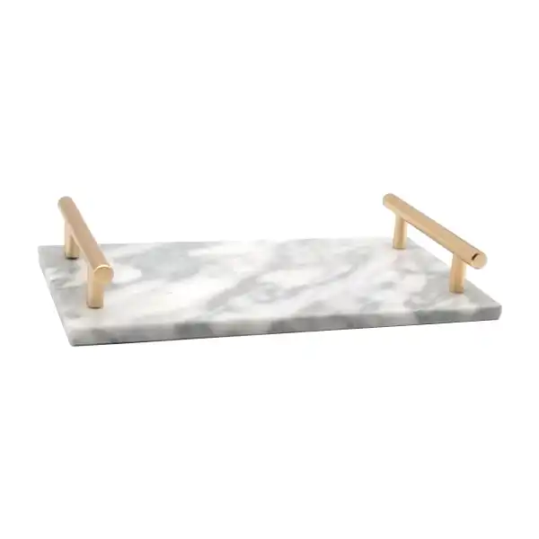 White Marble Serving Tray