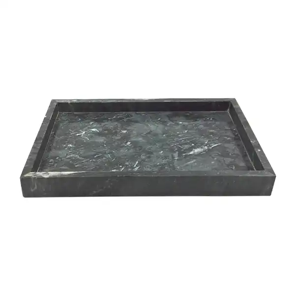 Black Marble Serving Tray